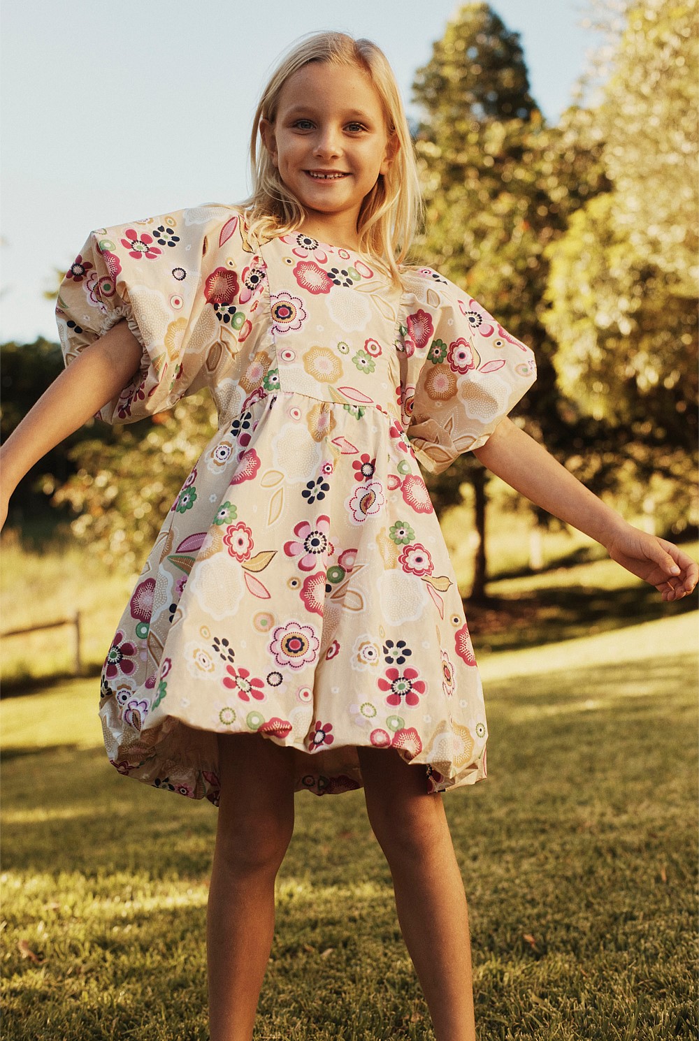 Floral Bubble Dress