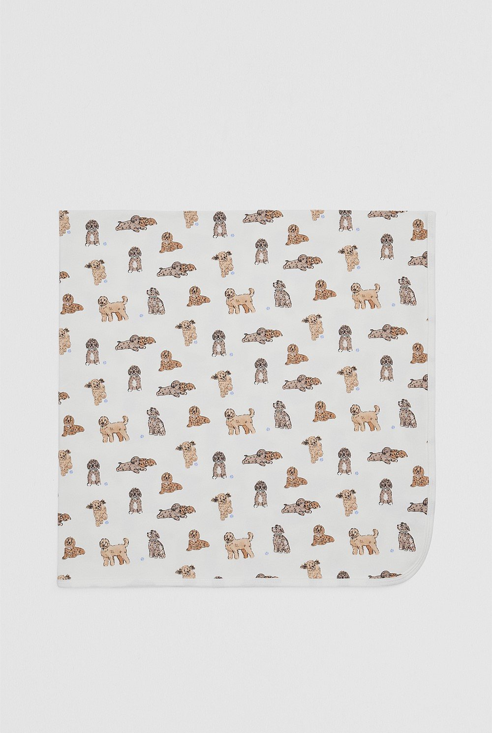 Dog Print Blanket