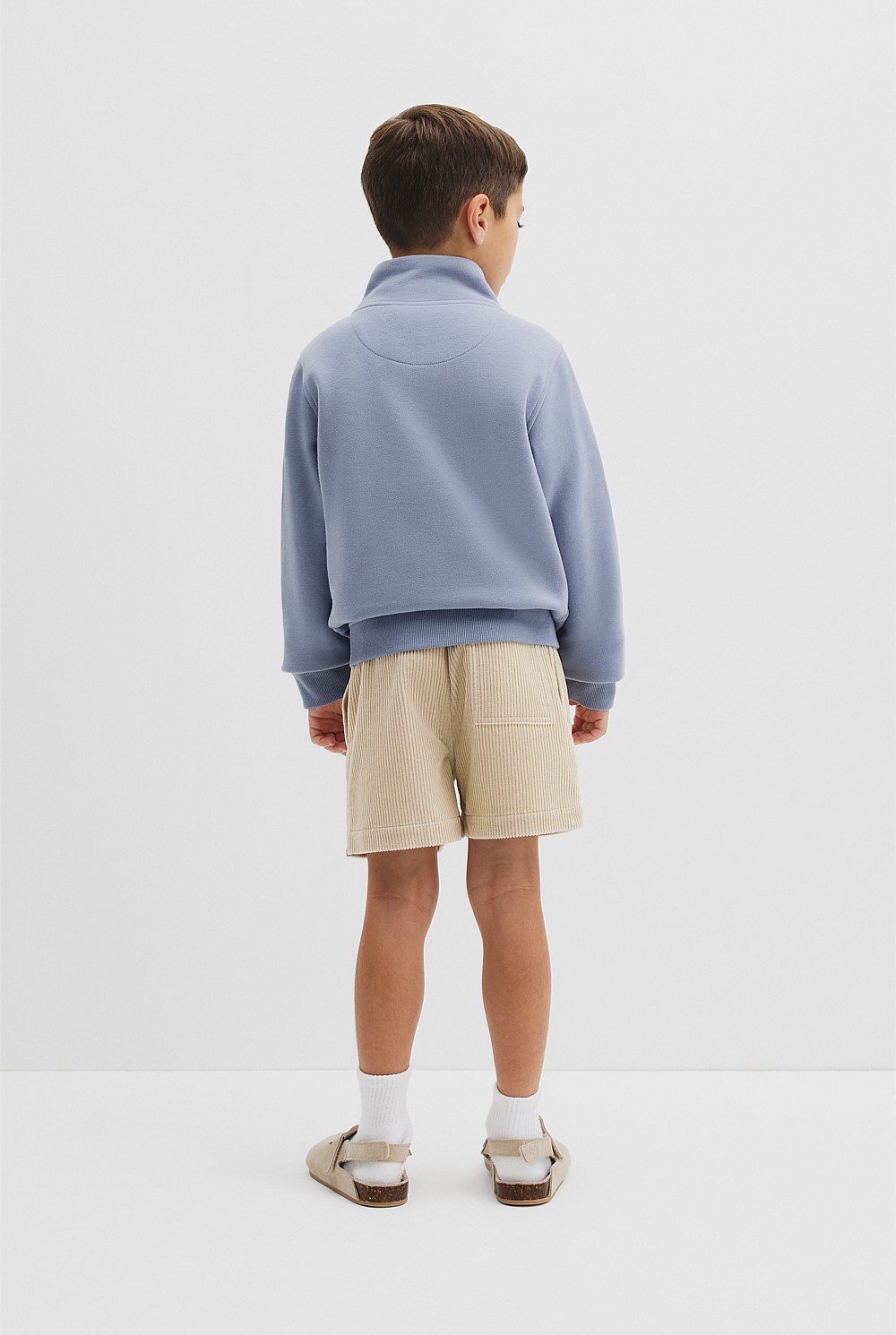 Verified Australian Cotton Heritage Half Zip Sweat