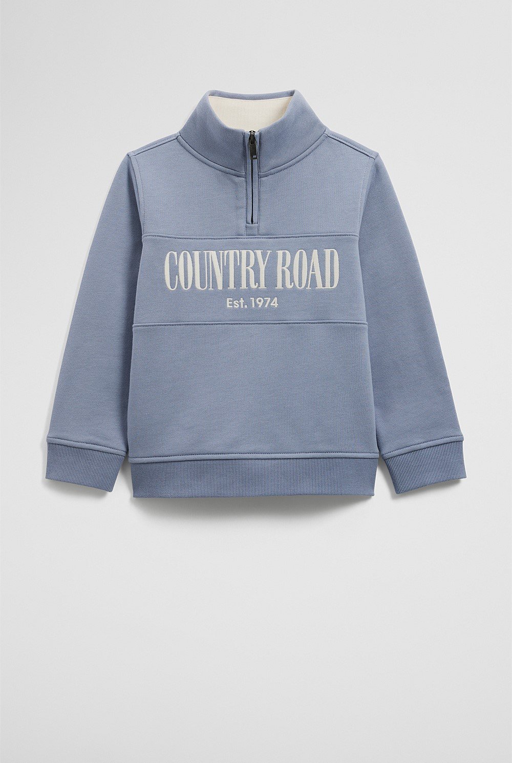 Verified Australian Cotton Heritage Half Zip Sweat
