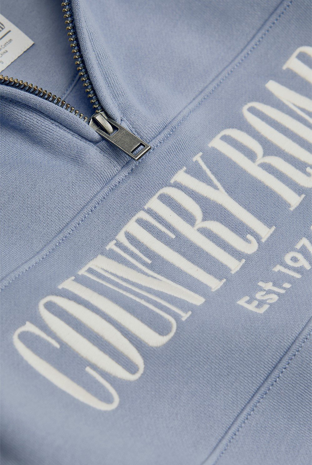Verified Australian Cotton Heritage Half Zip Sweat