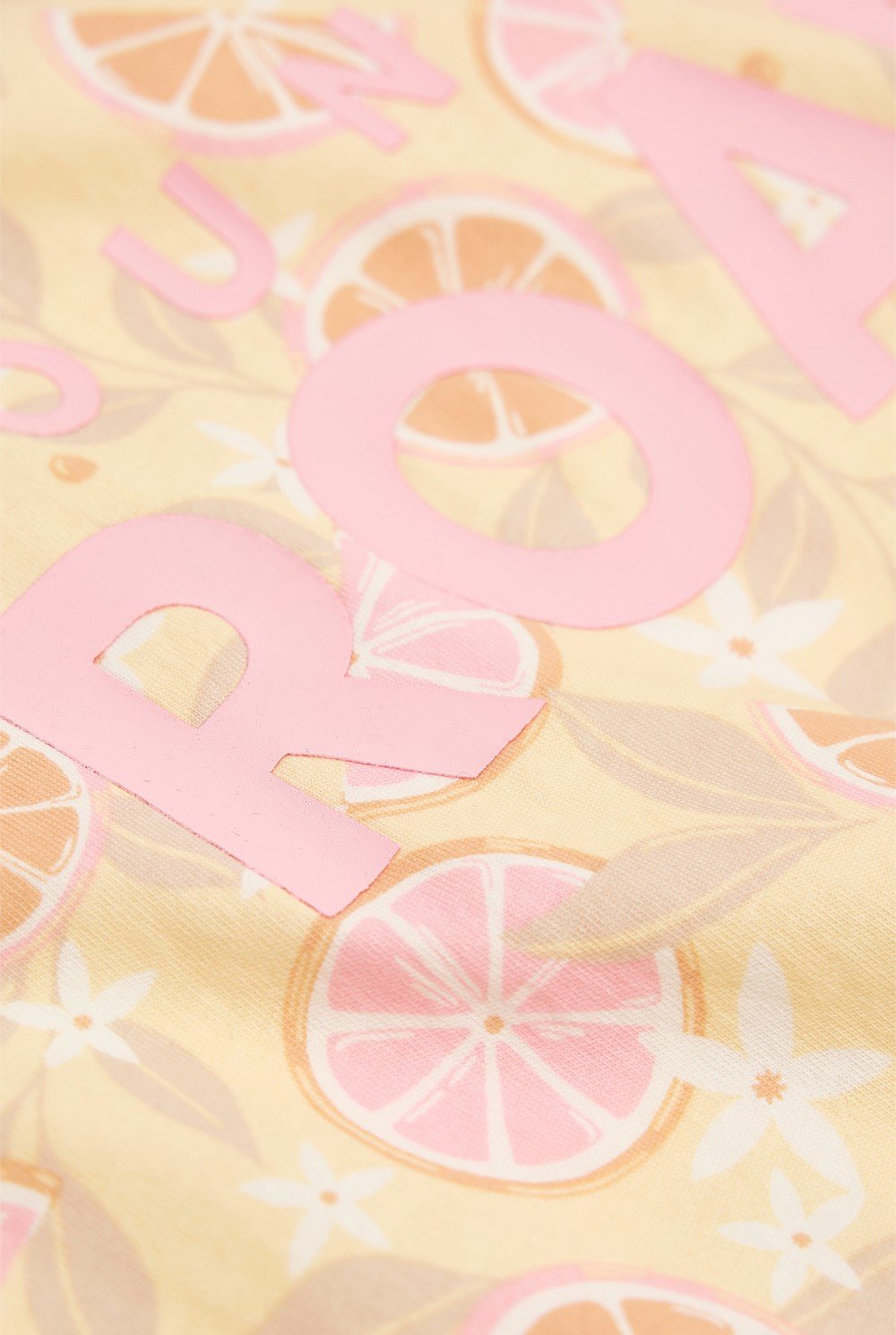 Frill Fruit PJ Set