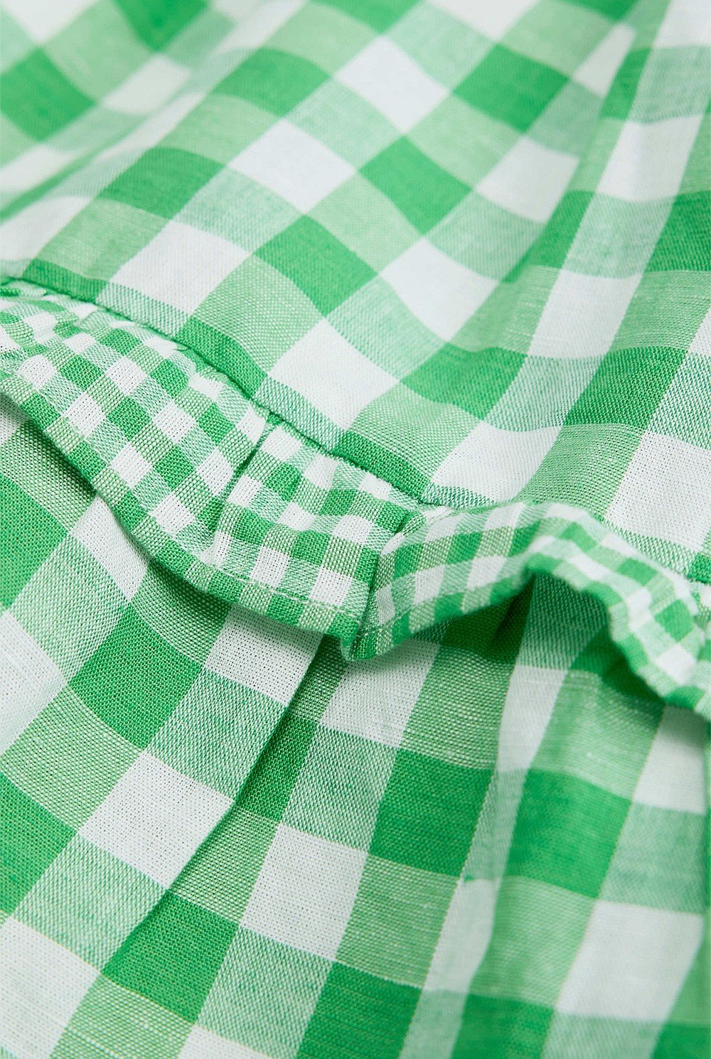 Gingham Midi Dress