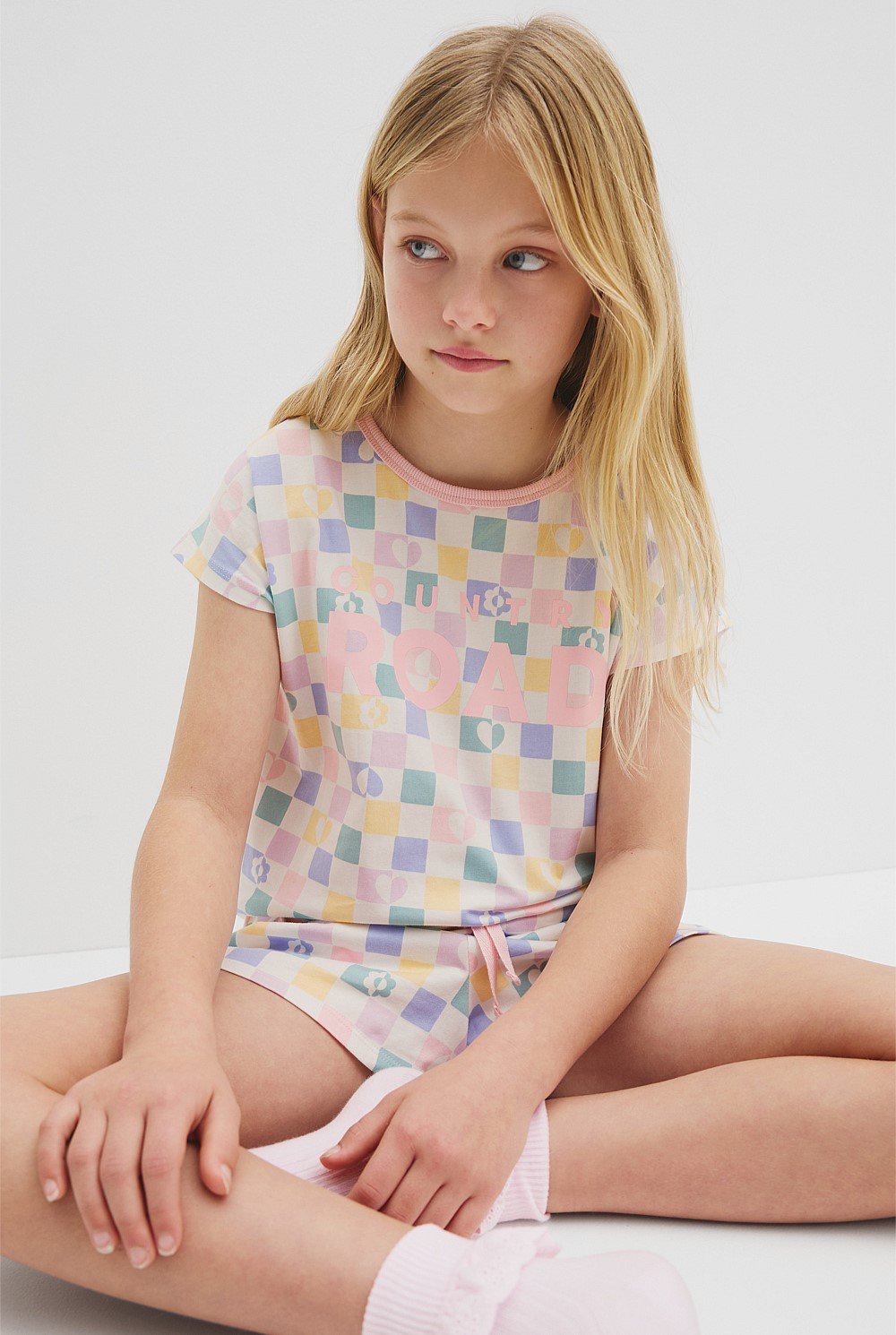 Australian Cotton Check Pyjama Set