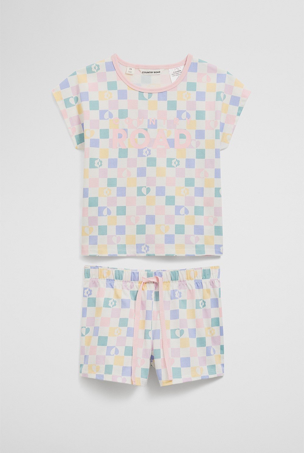 Australian Cotton Check Pyjama Set