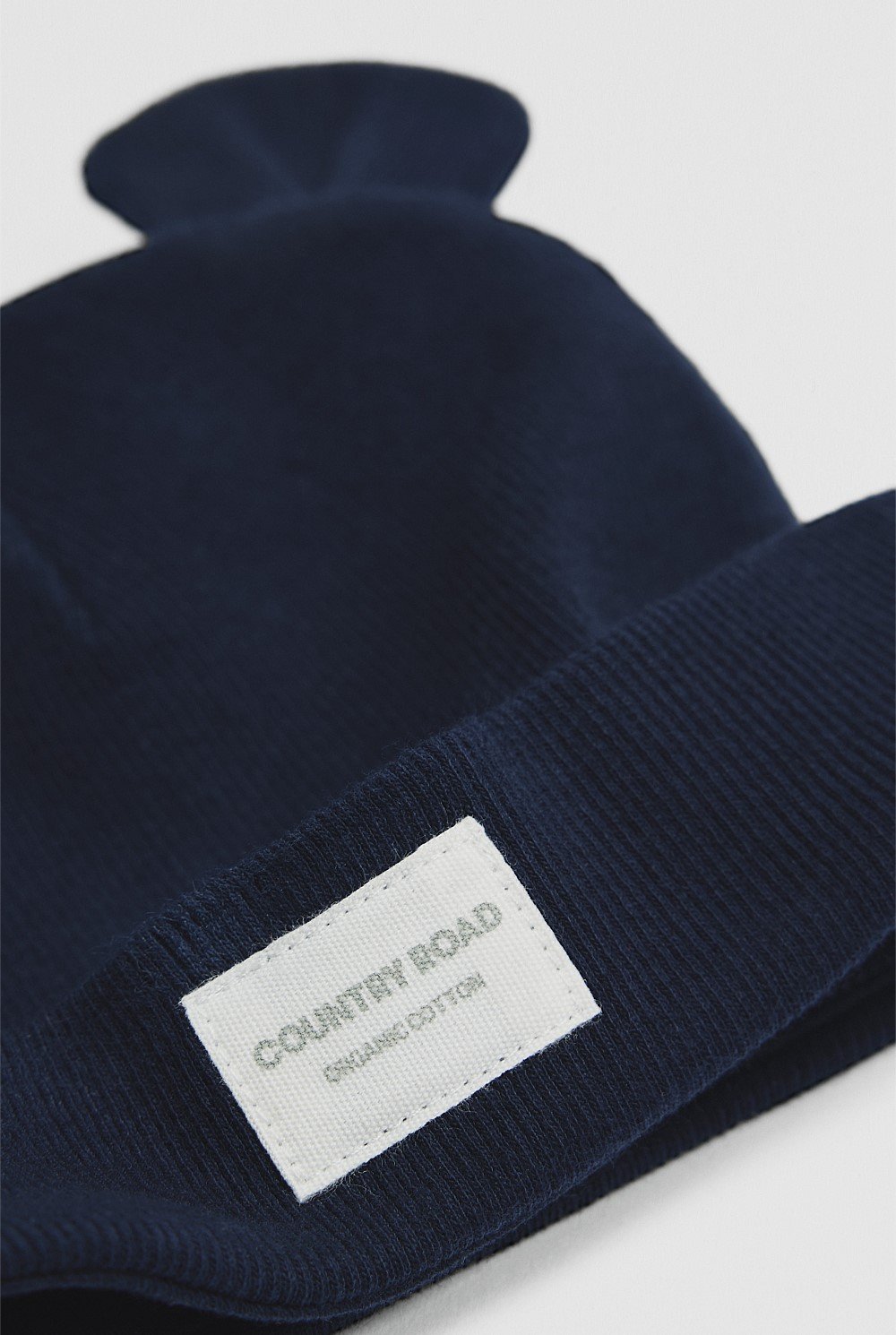 Organically Grown Cotton Rib Beanie