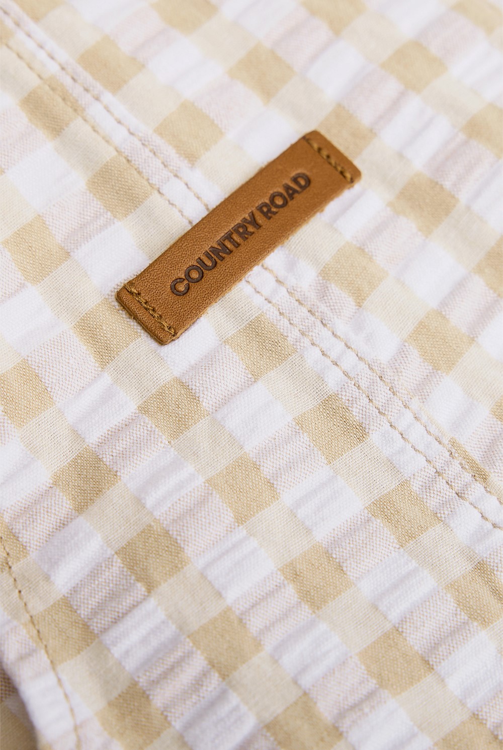 Gingham Overalls