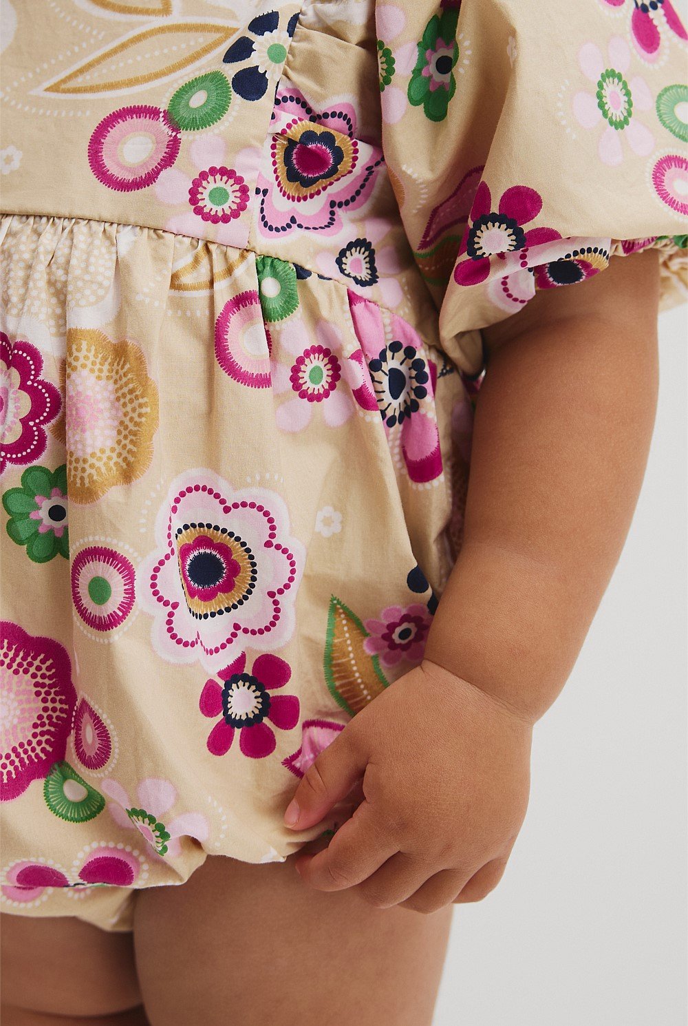 Floral Bubble Romper