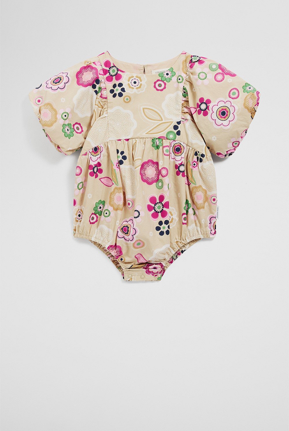 Floral Bubble Romper