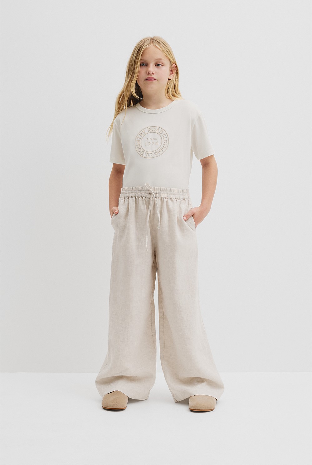 Australian Cotton Oversized Logo T-Shirt