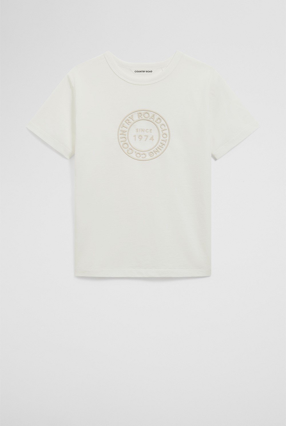 Australian Cotton Oversized Logo T-Shirt