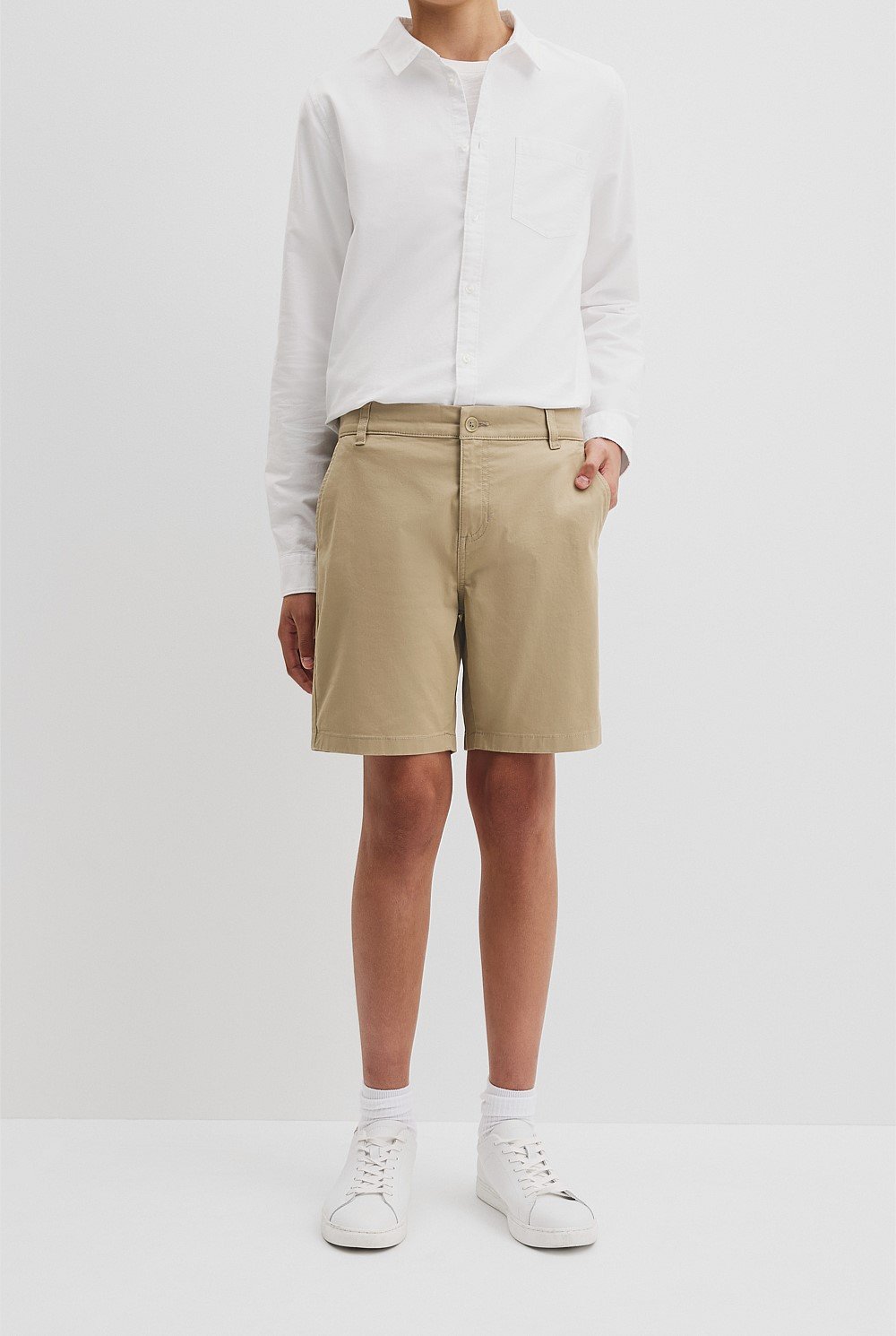 Teen Australian Cotton Chino Short