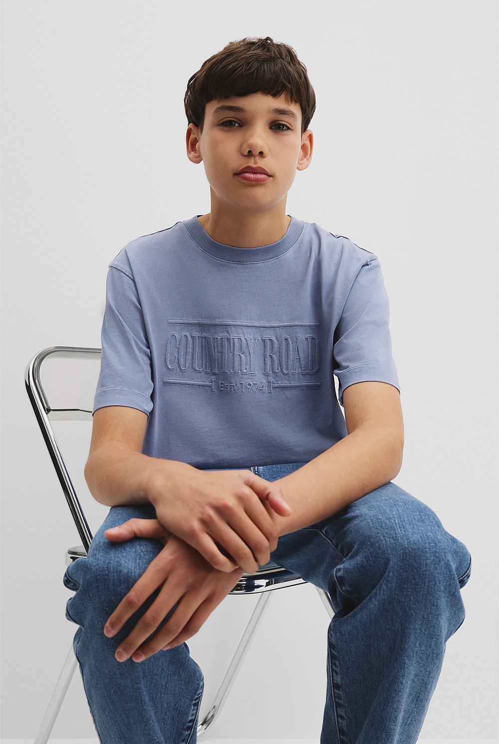 Teen Verified Australian Cotton Heritage Oversized T-Shirt
