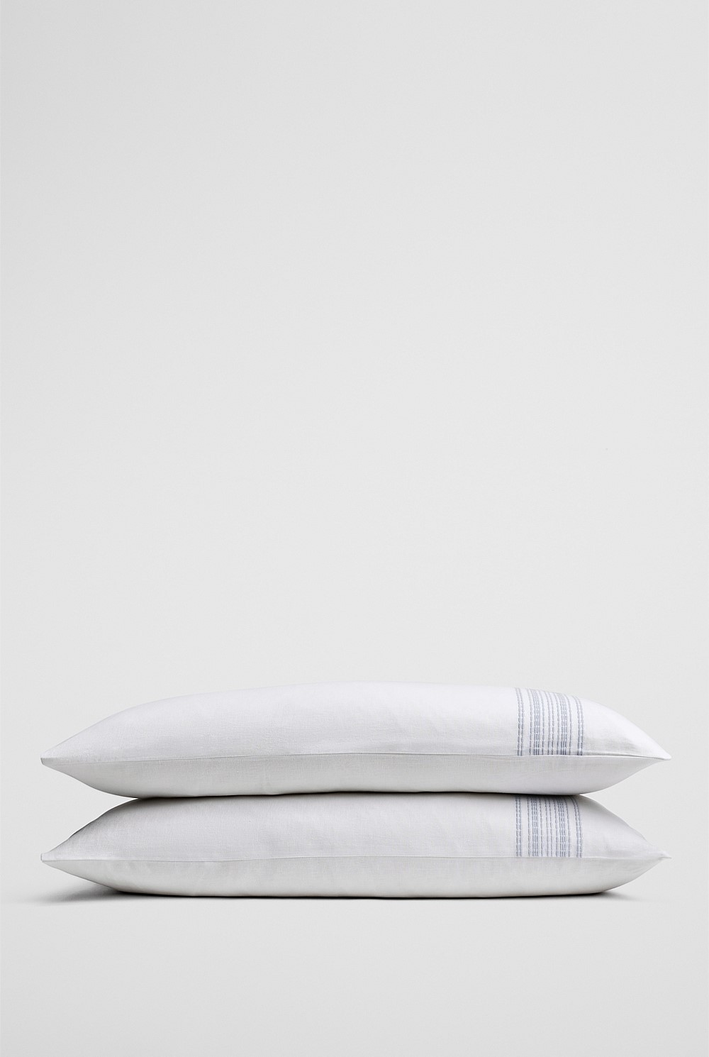 Plume Organically Grown Linen Cotton Standard Pillowcase Pair