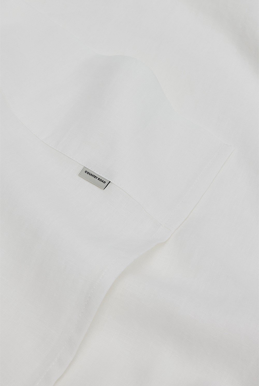 Skye Organically Grown Linen Queen Flat Sheet
