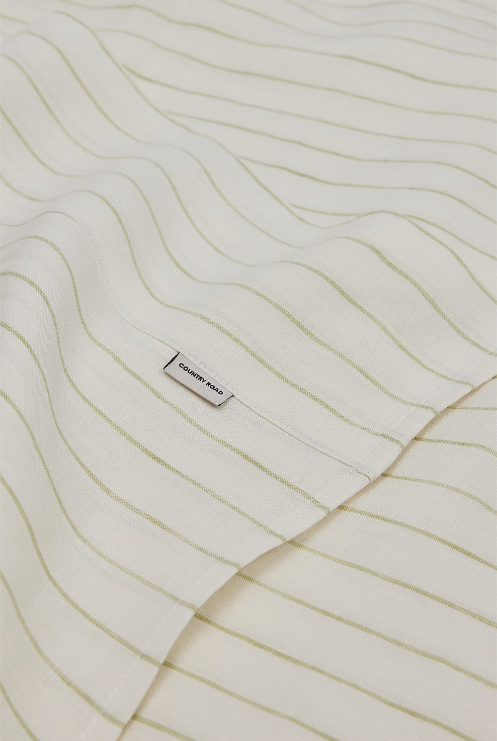 Skye Organically Grown Linen Queen Flat Sheet