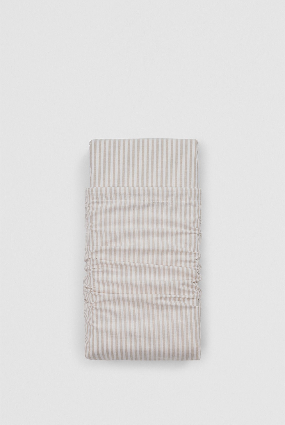 Brae Australian Cotton Stripe King Fitted Sheet
