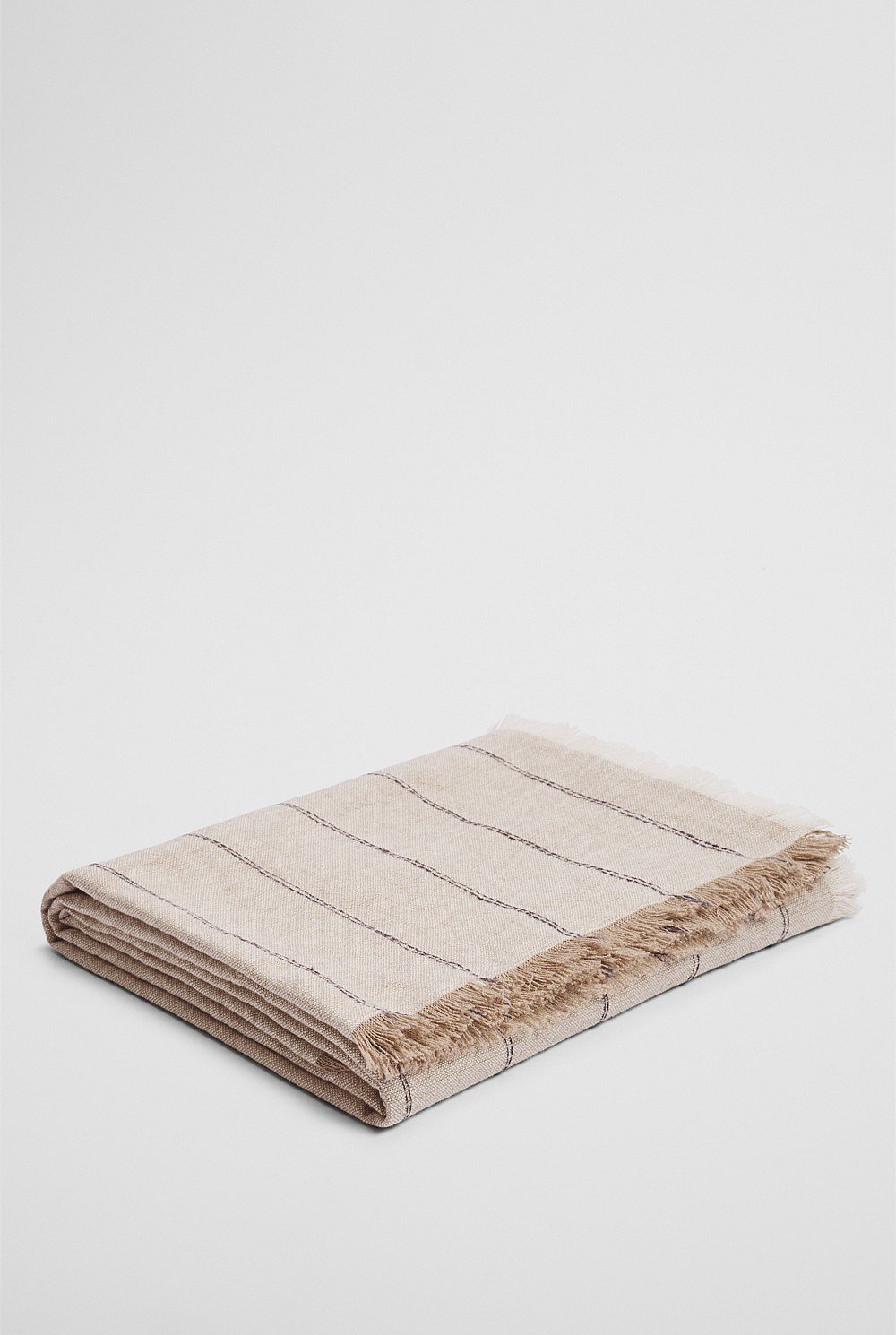 Grove Organically Grown Linen Throw