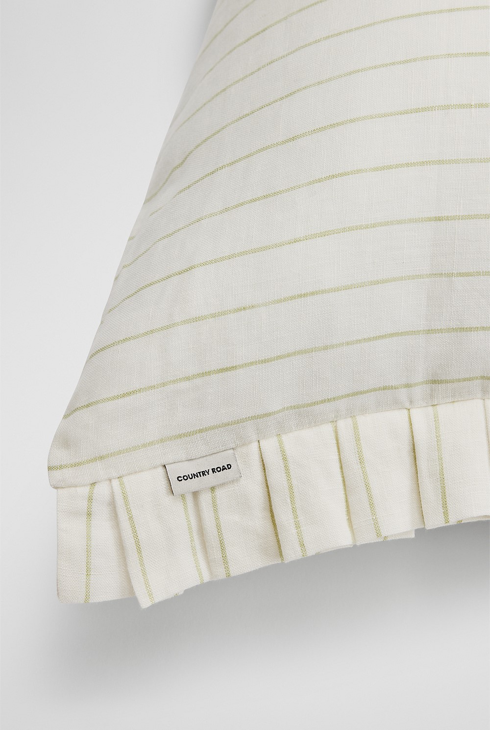 Skye Organically Grown Linen Pleat 40x80 Cushion