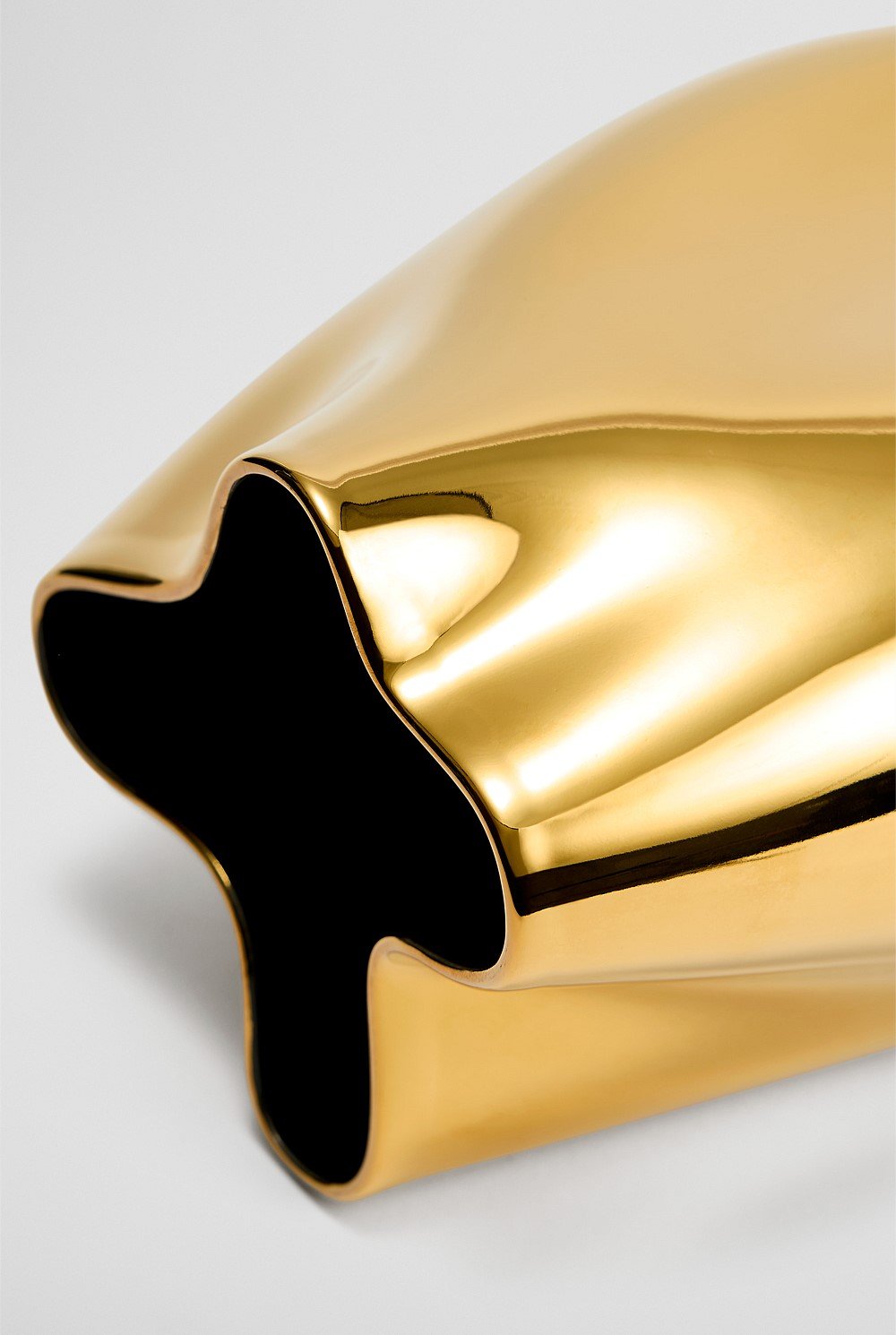 Phoebe Brass Medium Vase