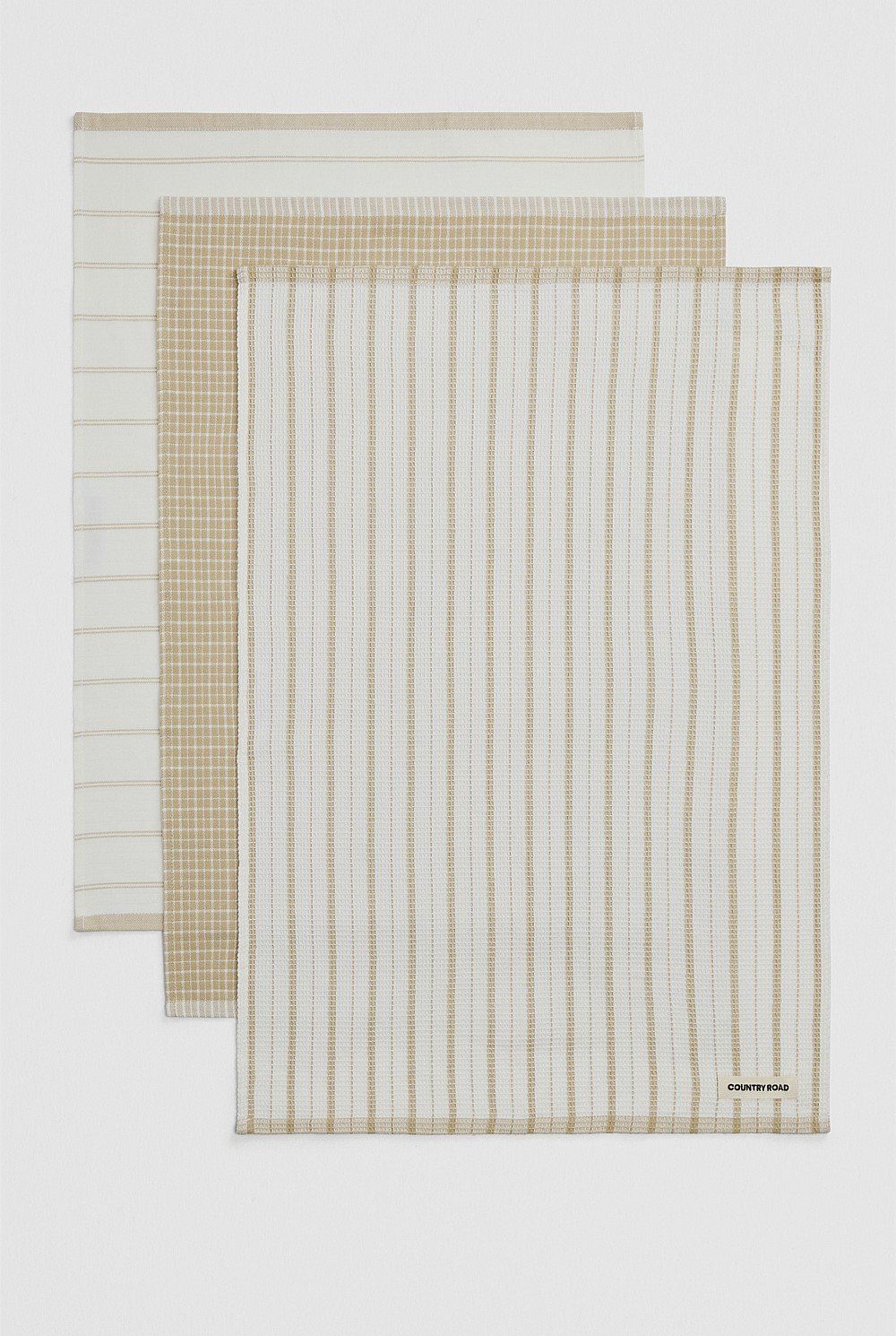 Laine Verified Australian Cotton Tea Towel Pack of 3