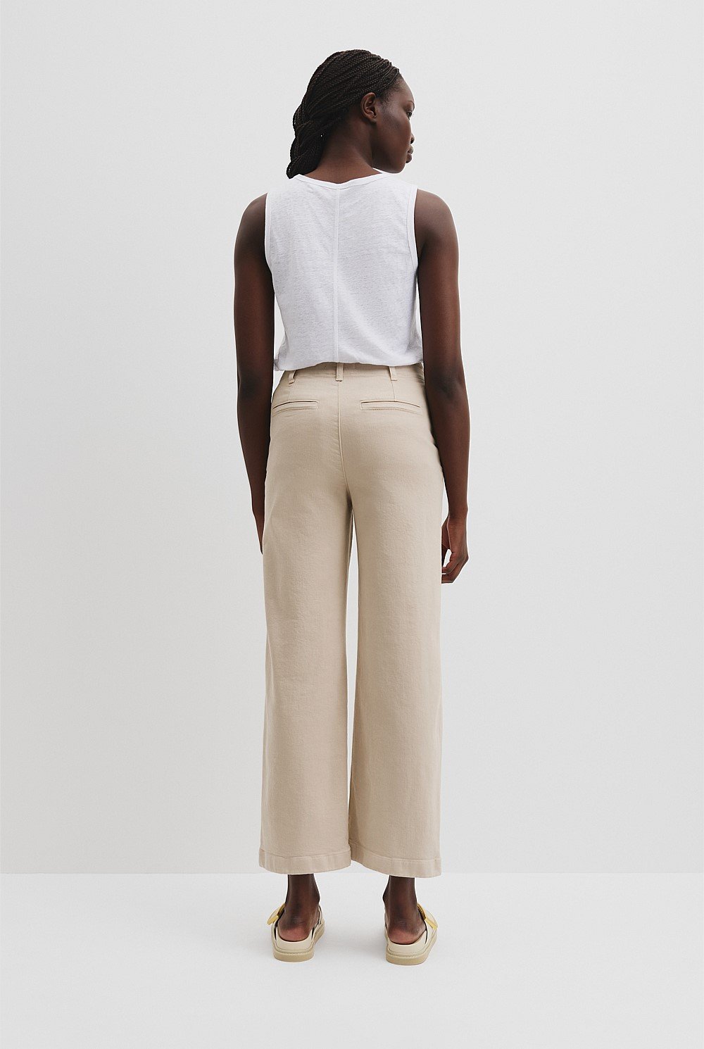 High Rise Wide Leg Jean