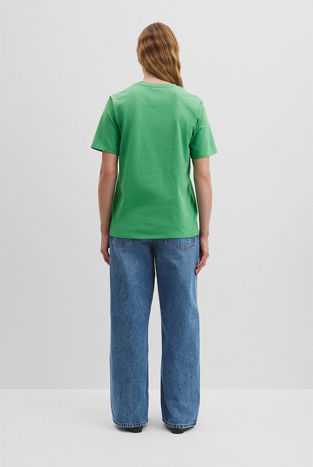 Verified Australian Cotton Heritage Embroidered T-Shirt
