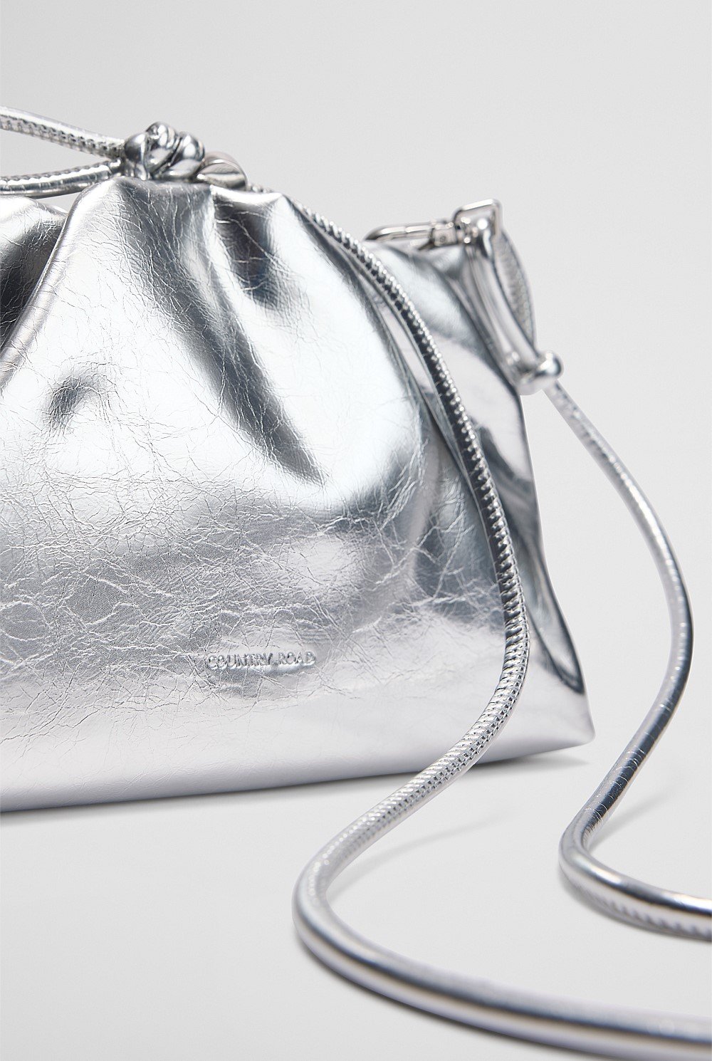 Gathered Pouch Bag