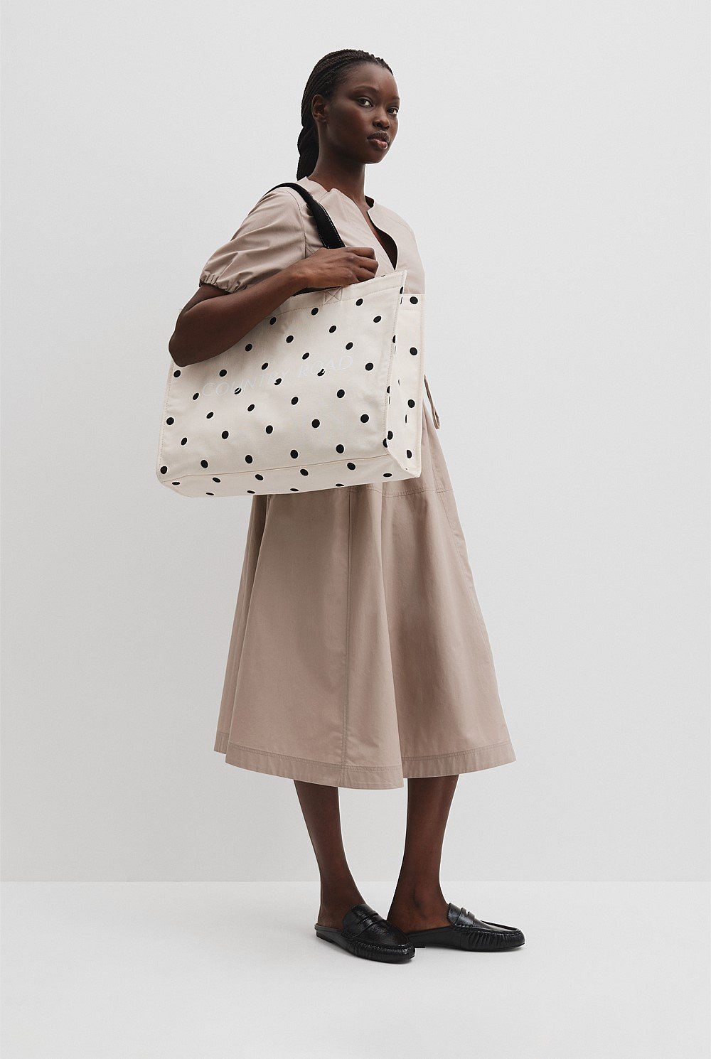 Reversible Print Tote
