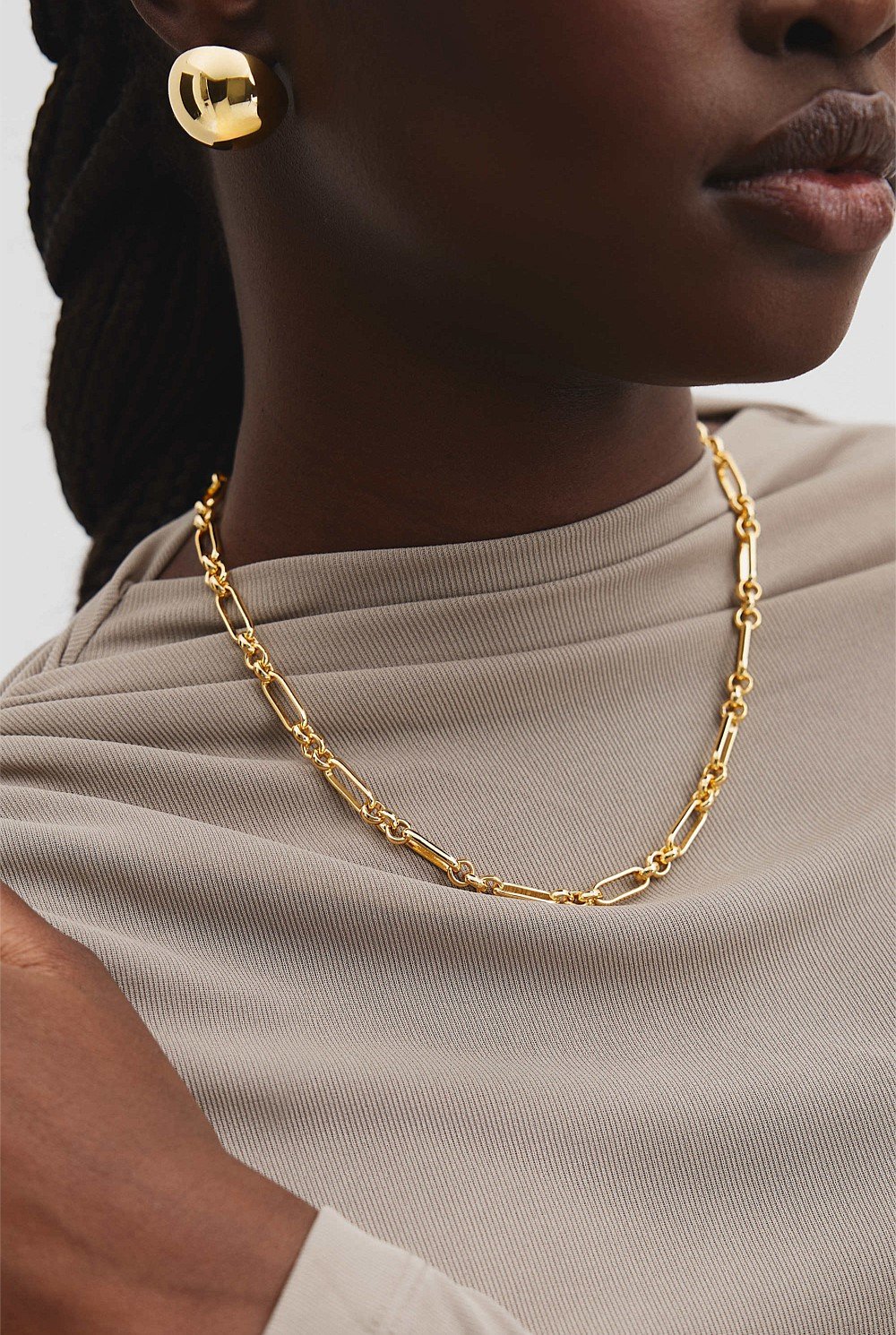 Paper Chain Necklace