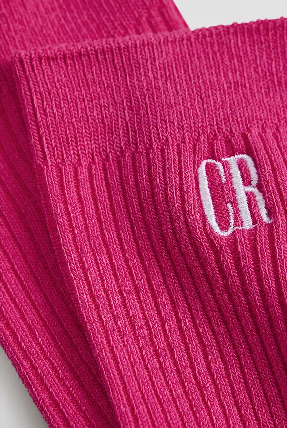 Australian Cotton Blend CR Ribbed Three Quarter Crew Sock