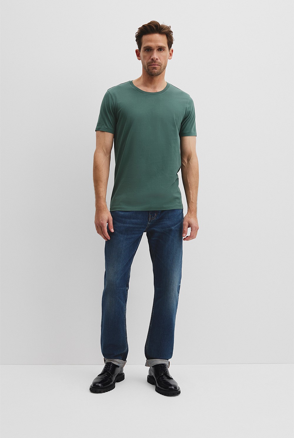 Pima Cotton Crew T-Shirt
