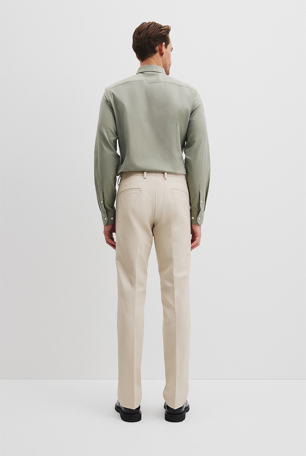 Regular Fit Cotton Travel Pant