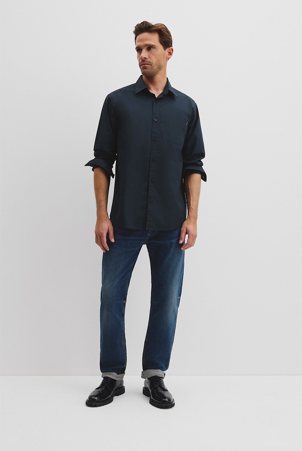 Australian Cotton Poplin Shirt