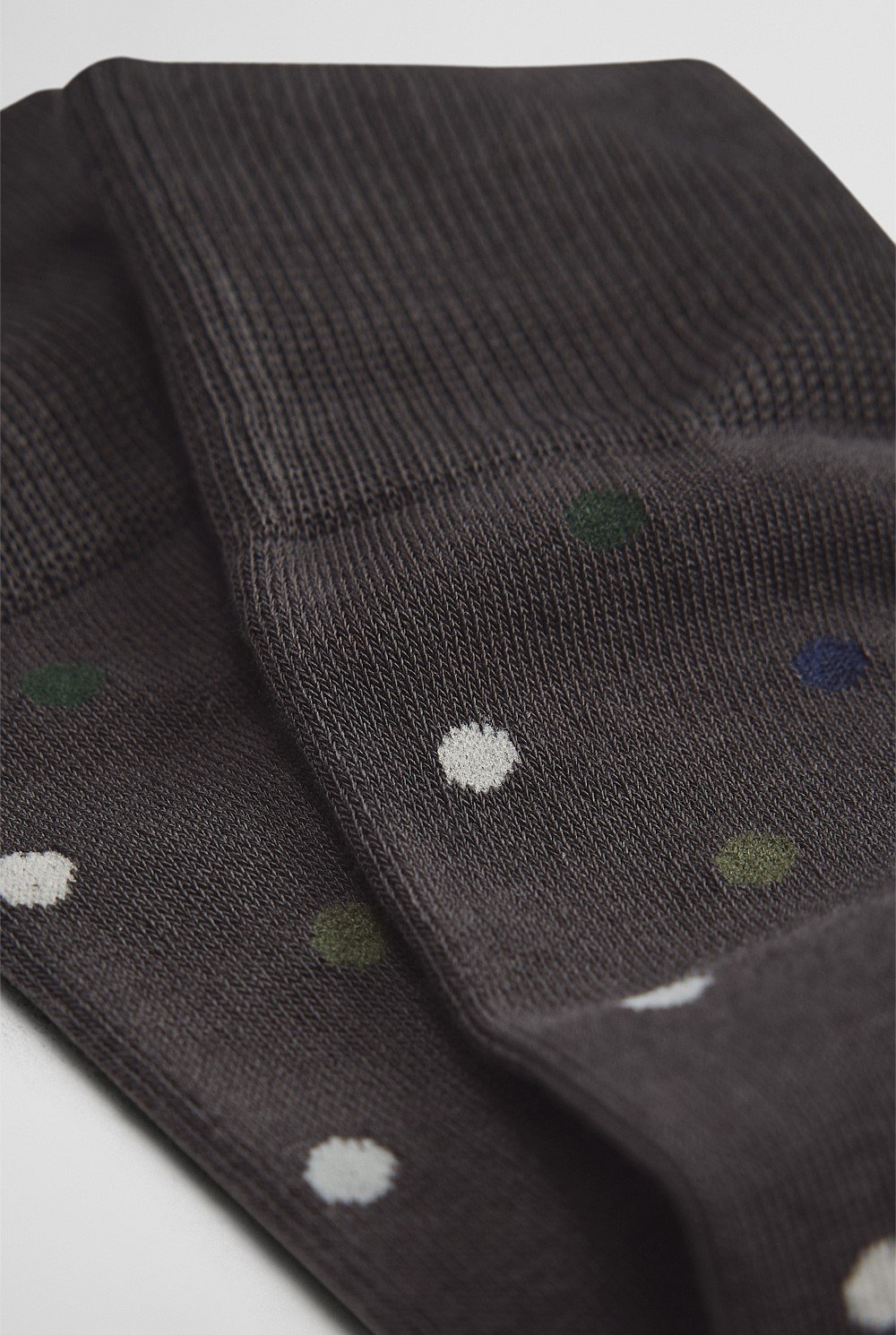 Australian Cotton Blend Spot Sock