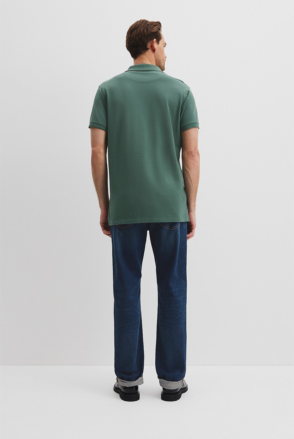 Verified Australian Cotton Pique Polo