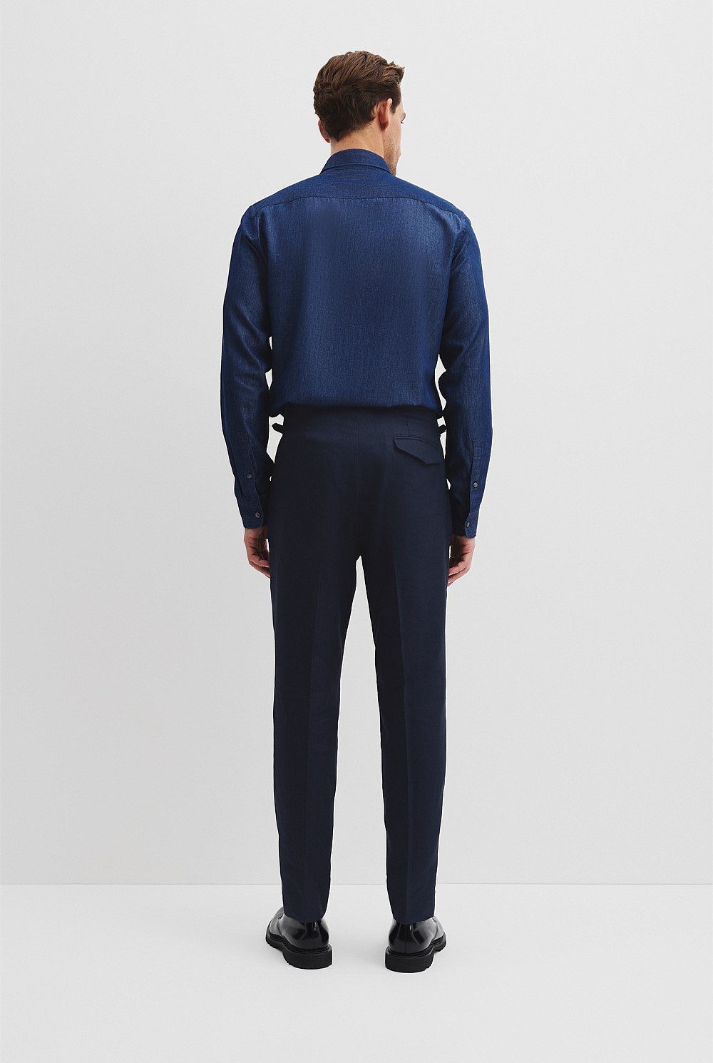 Relaxed Fit Cotton Linen Pant