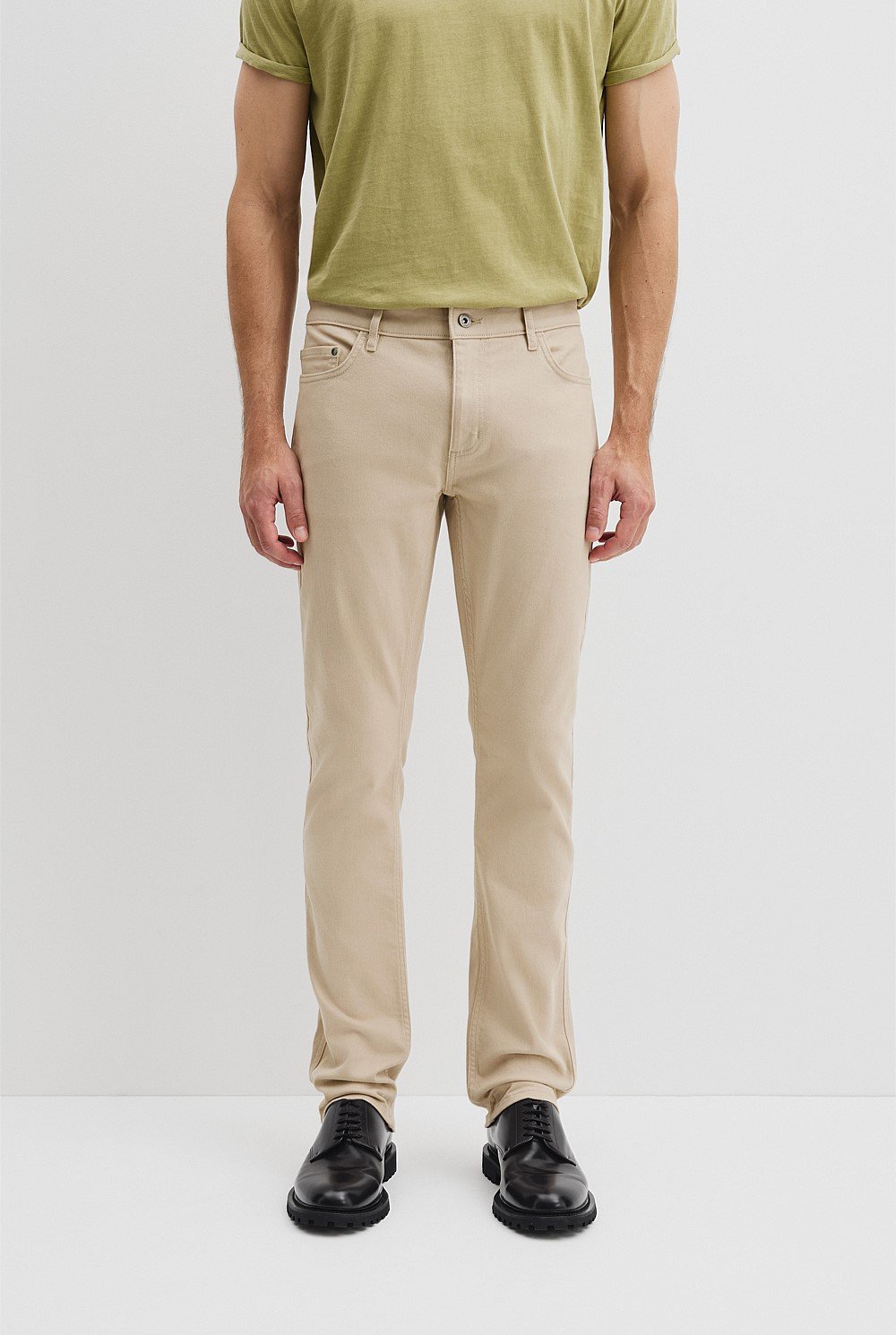 Twill Five-Pocket Pant