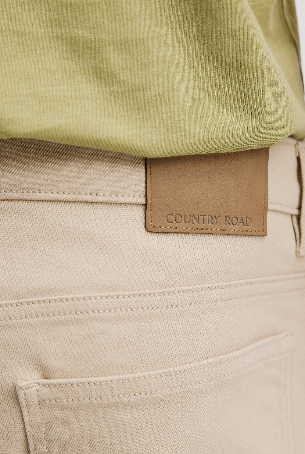 Twill Five-Pocket Pant