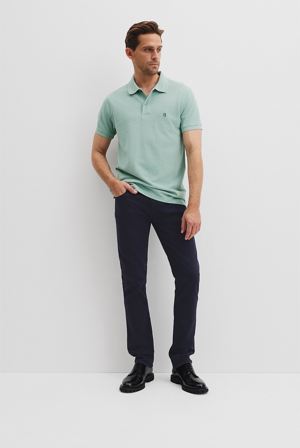 Verified Australian Cotton Pique Polo
