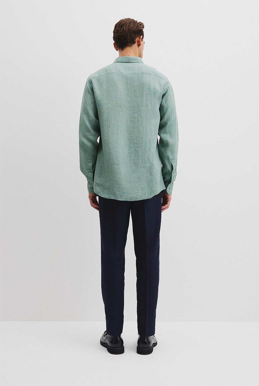 Regular Fit Organically Grown Delave Linen Shirt