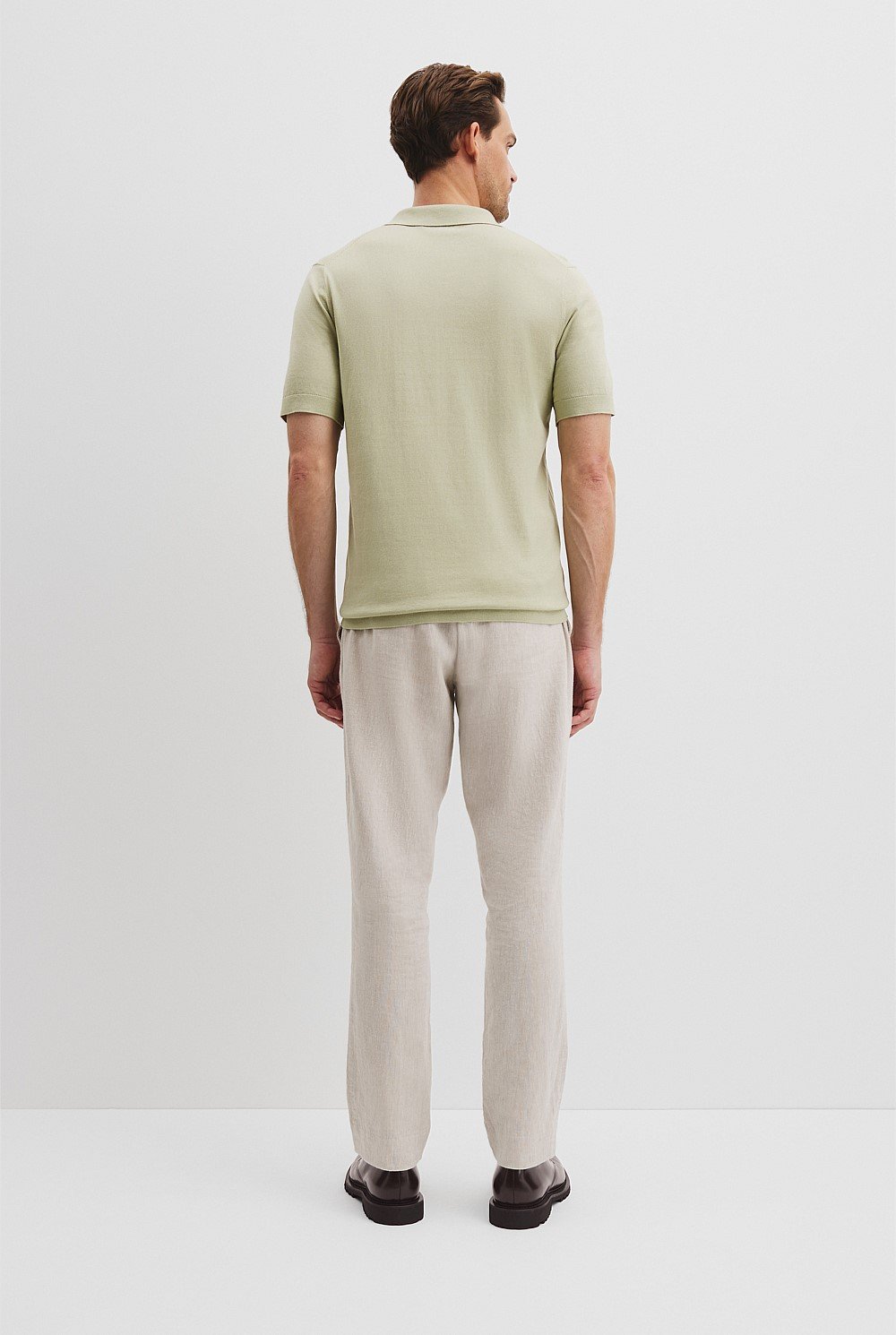 Australian Cotton Blend Silk Trophy Polo
