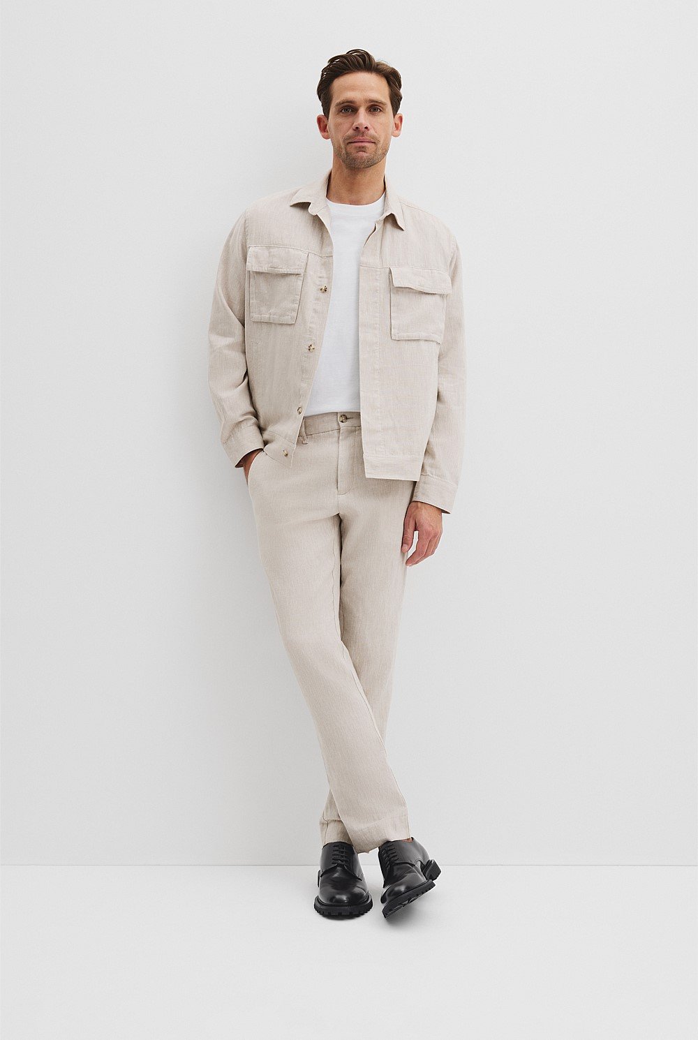 Linen Cotton Overshirt