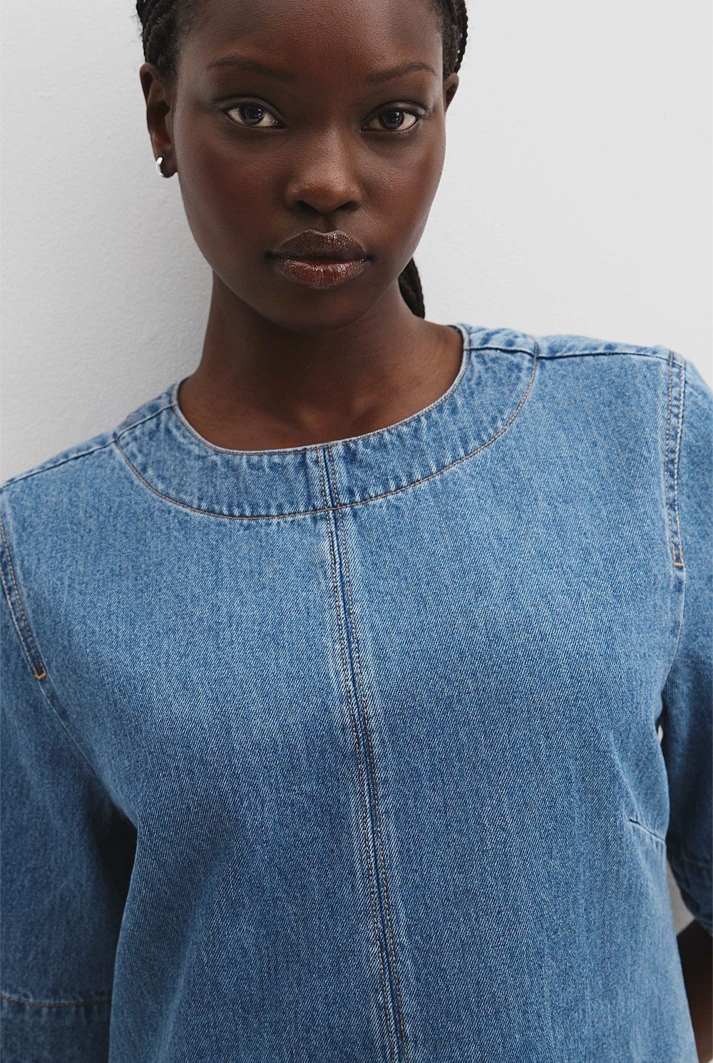 Denim Mini Dress