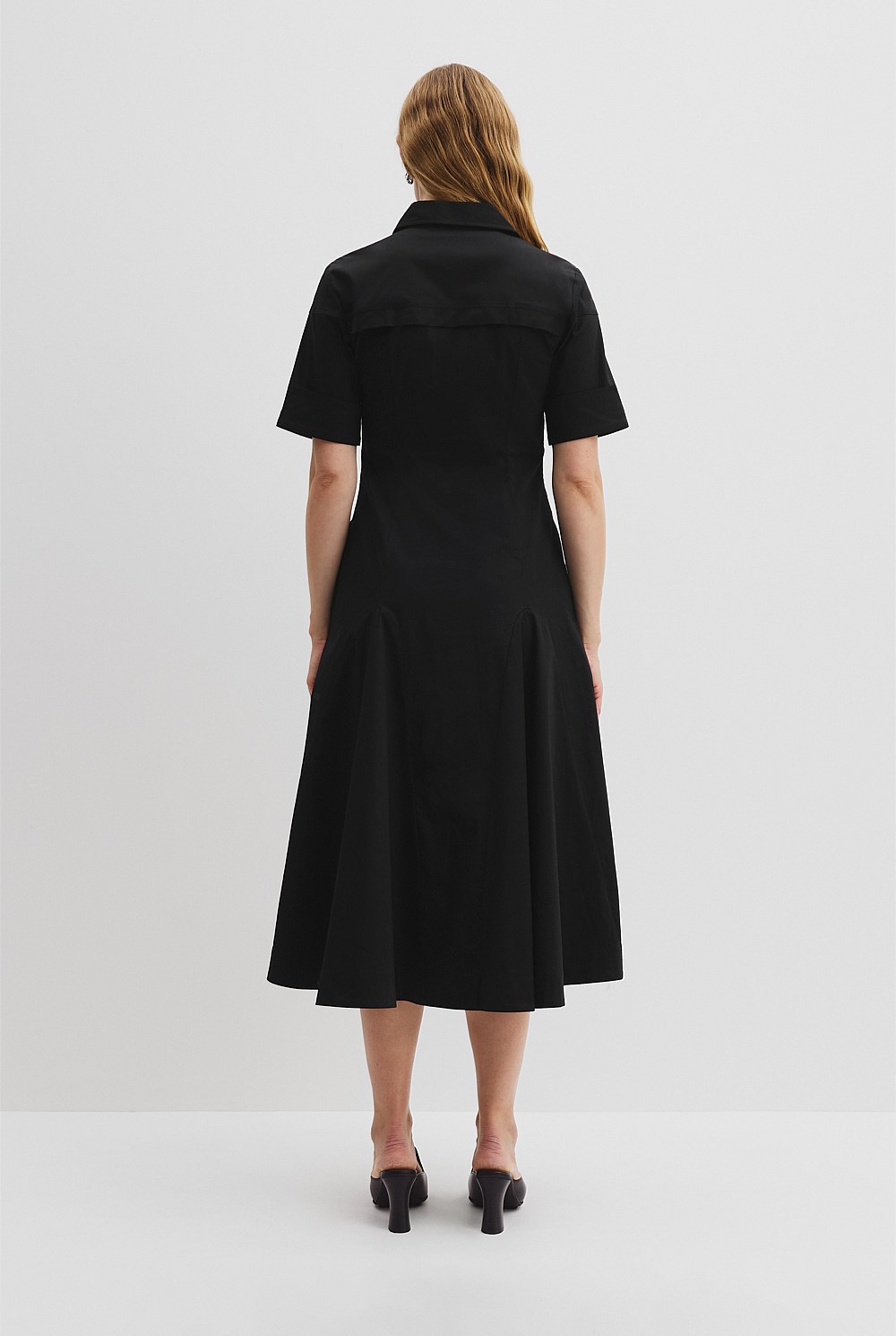 Cotton Lady Like Shirt Dress