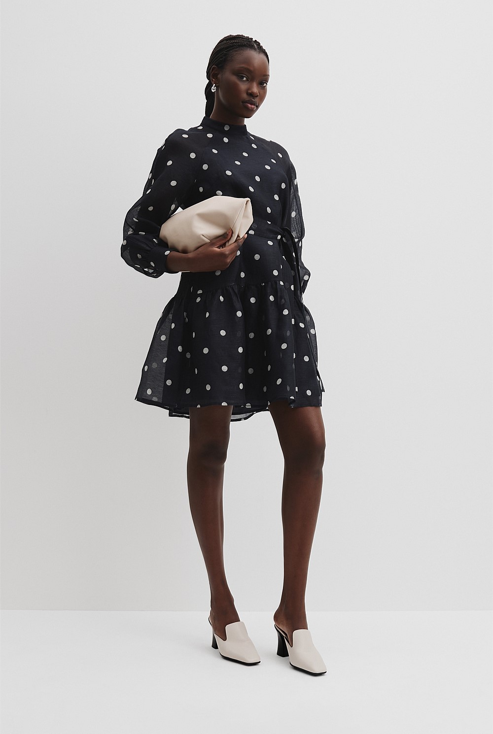 Spot Mini Dress
