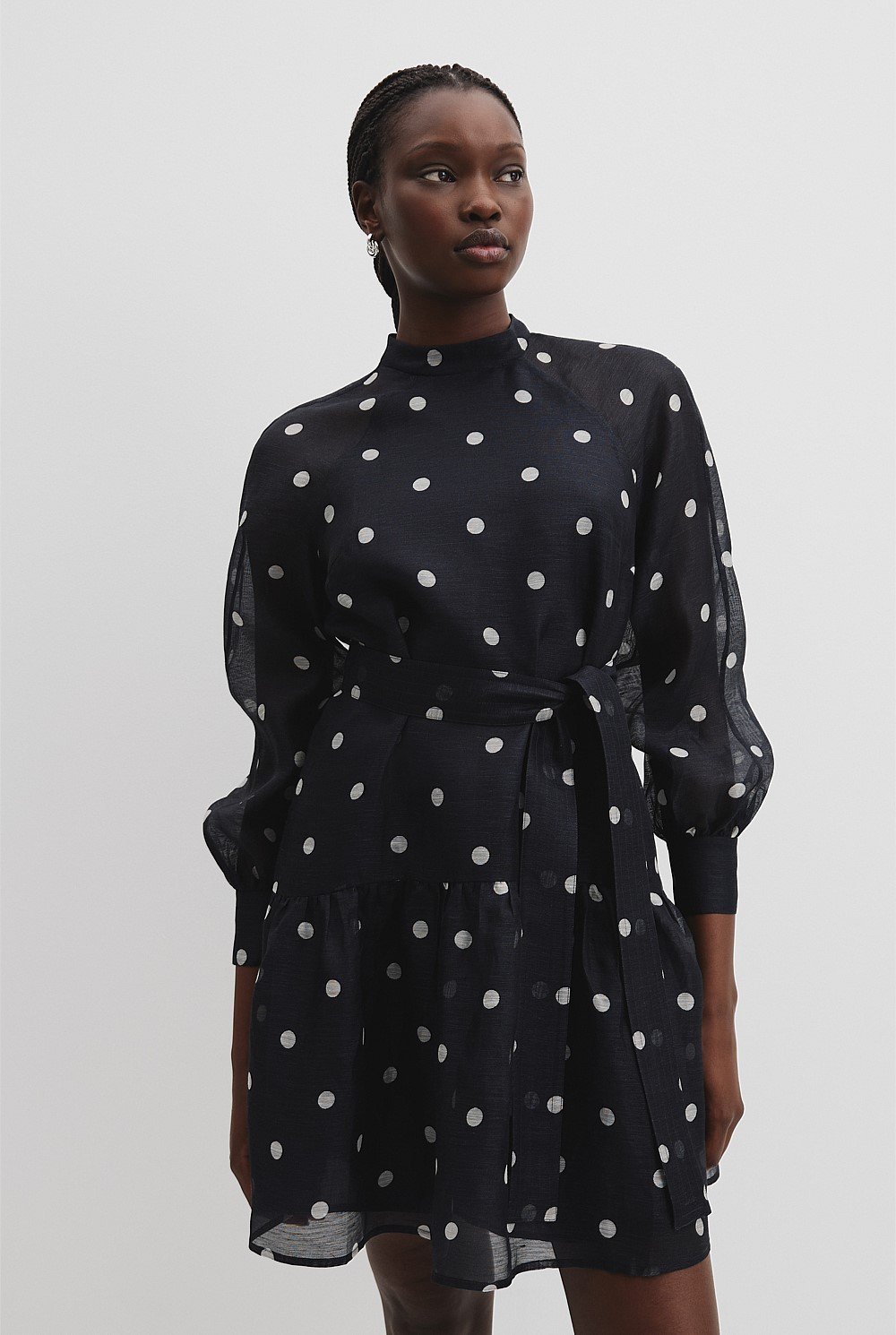 Spot Mini Dress