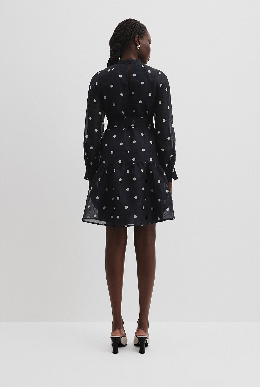 Spot Mini Dress