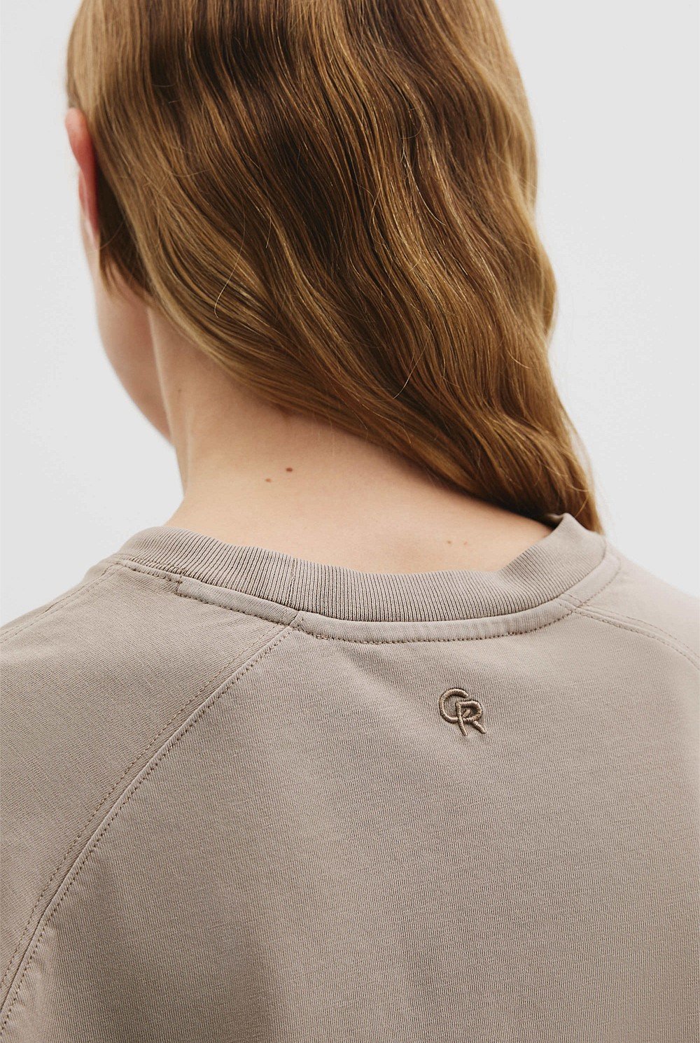 Australian Cotton Long Sleeve Relaxed T-Shirt