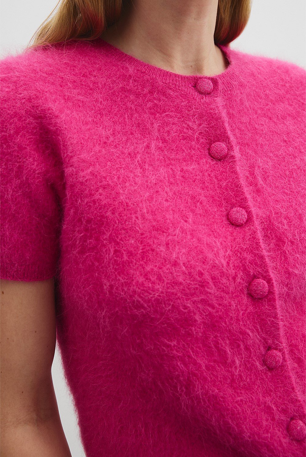 High Pile Knit Cardigan